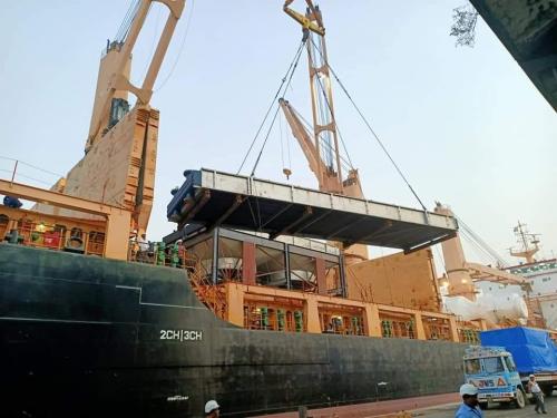 Breakbulk Shipment from Mumbai to Lagos, Nigeria